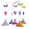 Beautiful Princess Baby Crib Mobile Infant Room Nursery Decor Hanging Musical Mobile Crib Toy