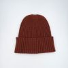 Rufous Solid Color Knitted Beanies Hat for Boys Girls