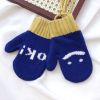 Winter Blue Gloves Mittens for Boys Girls