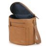 Leatherette Backpack Diaper Bag