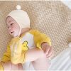 Spring and autumn cotton 0-8 months baby hat autumn ear protection cap