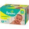 Pampers Swaddlers Diapers, Super Pack, Size 3, 78 Count