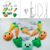 Baby Crib Mobile Infant Toy Baby Nursery Mobile Hanging Bed Decor for Boys Girls Baby Shower; Carrot Green Pepper Tomato