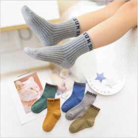 Winter Warm Boys And Girls Middle-aged Baby Socks (Option: Style8-1to3 years)