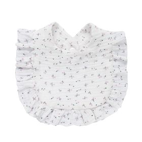 Baby Cotton Printed Gauze Bib (Option: 7style)