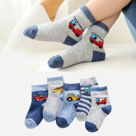 Winter Warm Boys And Girls Middle-aged Baby Socks (Option: Style1-1to3 years)