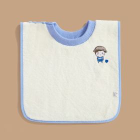 Child Wash Towel Baby Embroidery Bib (Option: Sunshine Boy)