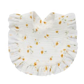 Baby Cotton Printed Gauze Bib (Option: 8style)