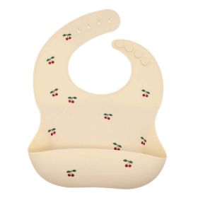 Baby Printed Pattern Food Grade Silicone Bibs (Size/Age: Average Size (0-8Y))